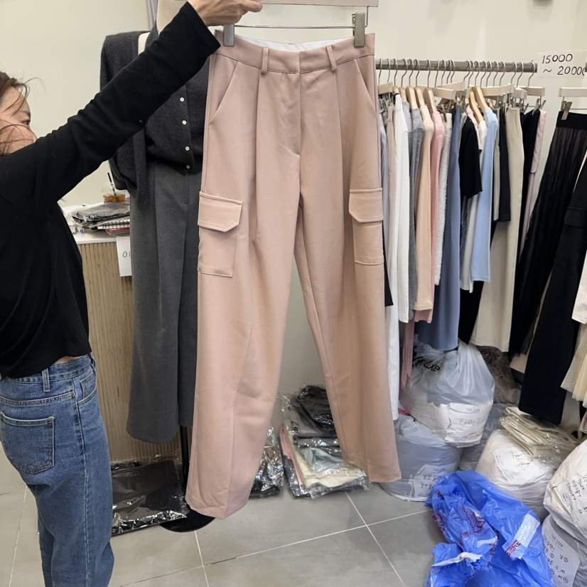 THE LOW東大門㊣直郵女裝新品推薦職業真品人氣休閑褲工裝褲THE LOW休閑褲