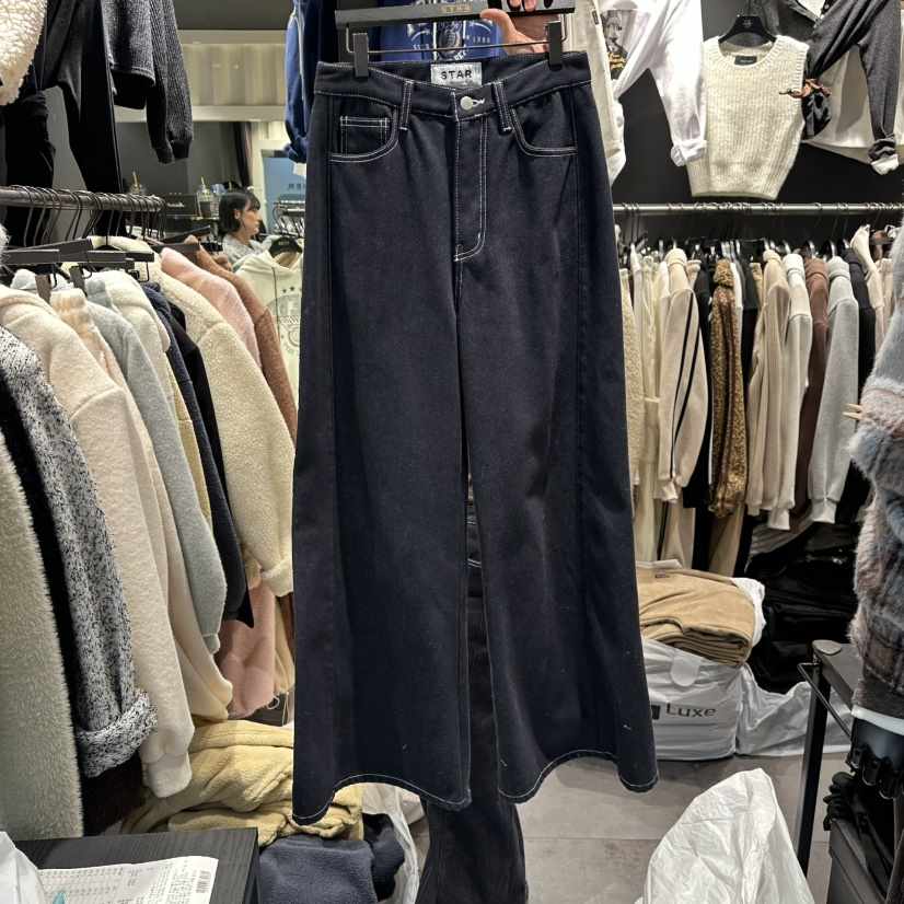 LONE STAR東大門㊣代購女裝新款休閑時尚人氣熱賣休閑褲加絨LONE STAR休閑褲