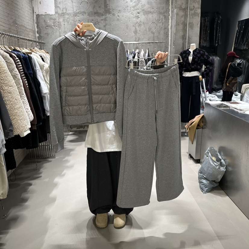 JUNI東大門㊣實拍女裝新款真品時尚職業人氣熱賣套裝加絨套裝my juni套裝