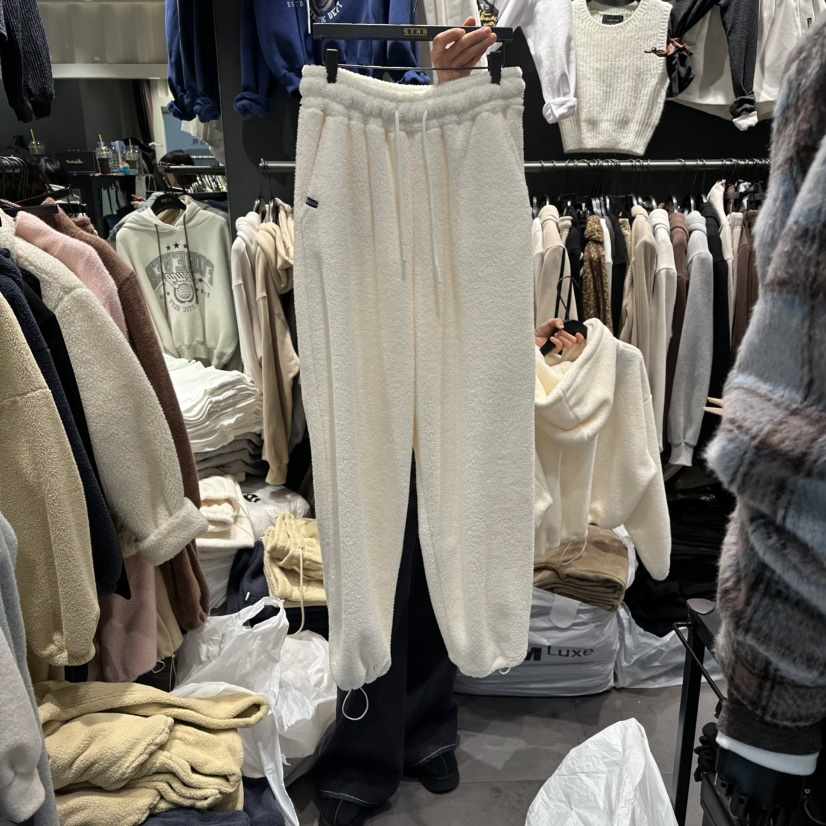 LONE STAR東大門㊣實拍女裝新品休閑熱賣時尚25秋冬休閑褲加絨LONE STAR休閑褲