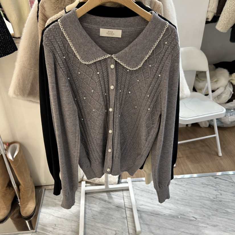 ABLESTUDIO韓國代購㊣女裝新款時尚真品推薦休閑熱賣針織衫ABLESTUDIO針織衫