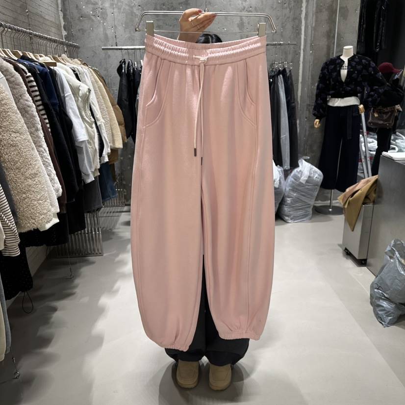 JUNI東大門㊣直郵女裝新品25秋冬熱賣時尚職業人氣休閑褲加絨my juni休閑褲