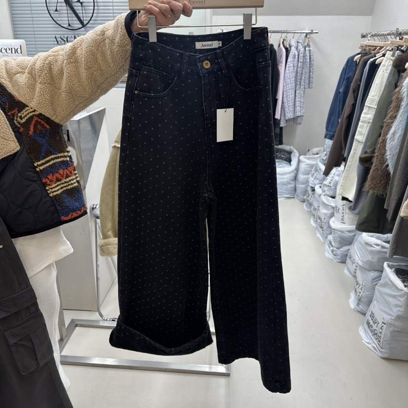 ASCEND東大門㊣實拍女裝新品時尚真品25秋冬推薦休閑褲加絨ASCEND休閑褲