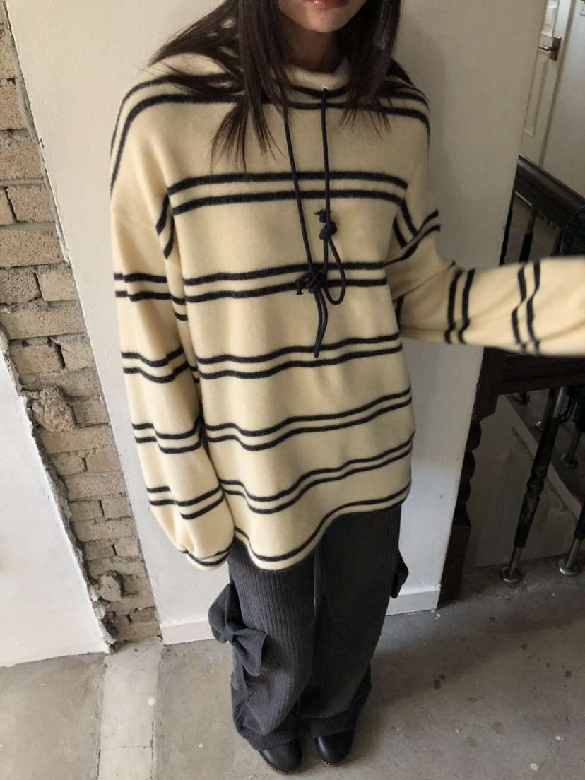 FLASH韓國代購㊣女士新款時尚推薦25秋冬職業熱賣休閑針織衫FLASH針織衫