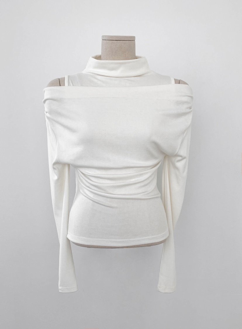 SLIT韓國代購㊣女裝新款職業人氣熱賣時尚休閑推薦25秋冬長袖T恤SLIT長袖T恤