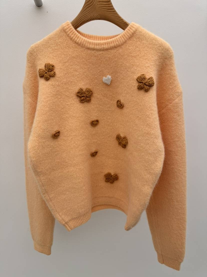 THORE韓國代購㊣女裝新品真品休閑熱賣人氣時尚推薦針織衫兔子THORE針織衫