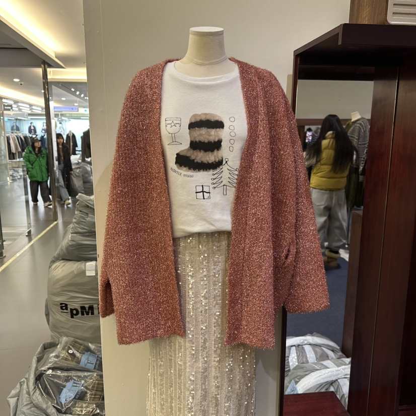 FURE東大門㊣直郵女士新品職業25秋冬休閑時尚毛衣不含內搭FURE毛衣