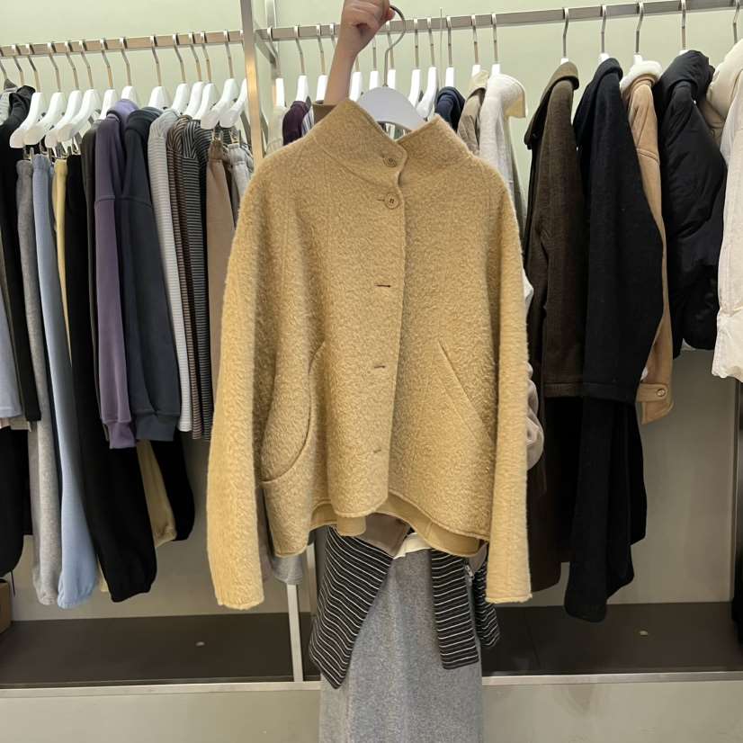 FAVE/FAVOURITE東大門㊣實拍女士新品推薦真品職業短款大衣FAVE/FAVOURITE短款大衣