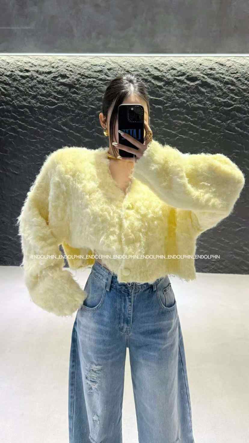 ENDOLPHIN韓國直郵㊣女裝新款熱賣職業時尚休閑推薦人氣毛衣棉ENDOLPHIN毛衣