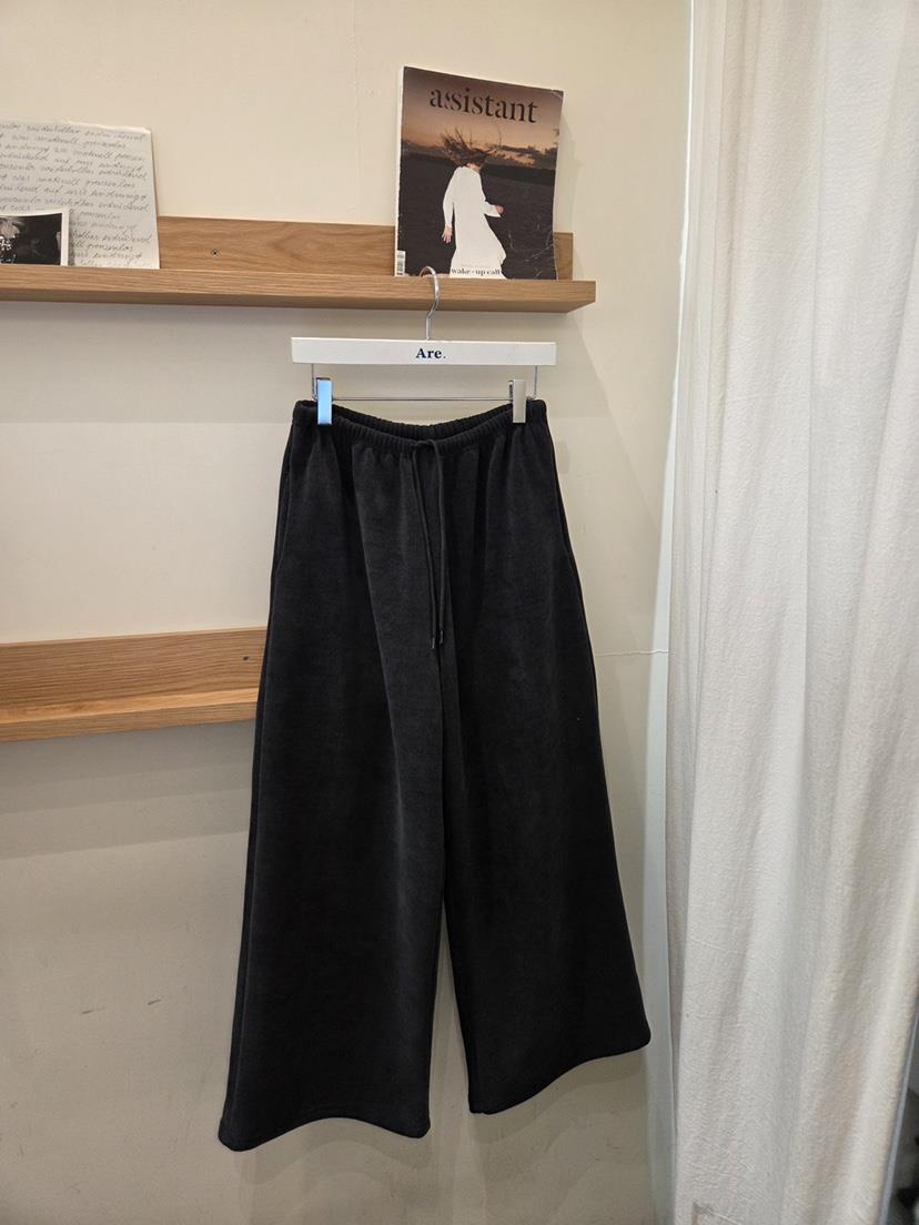 ARE東大門㊣直郵女士新品休閑真品人氣時尚休閑褲闊腿褲羊毛ARE YOU/ARE休閑褲