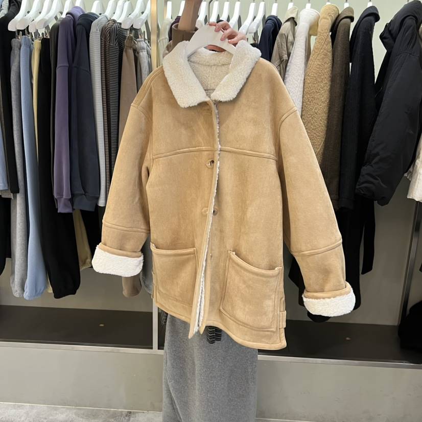 FAVE/FAVOURITE東大門㊣代購女士新品真品人氣時尚短款大衣FAVE/FAVOURITE短款大衣