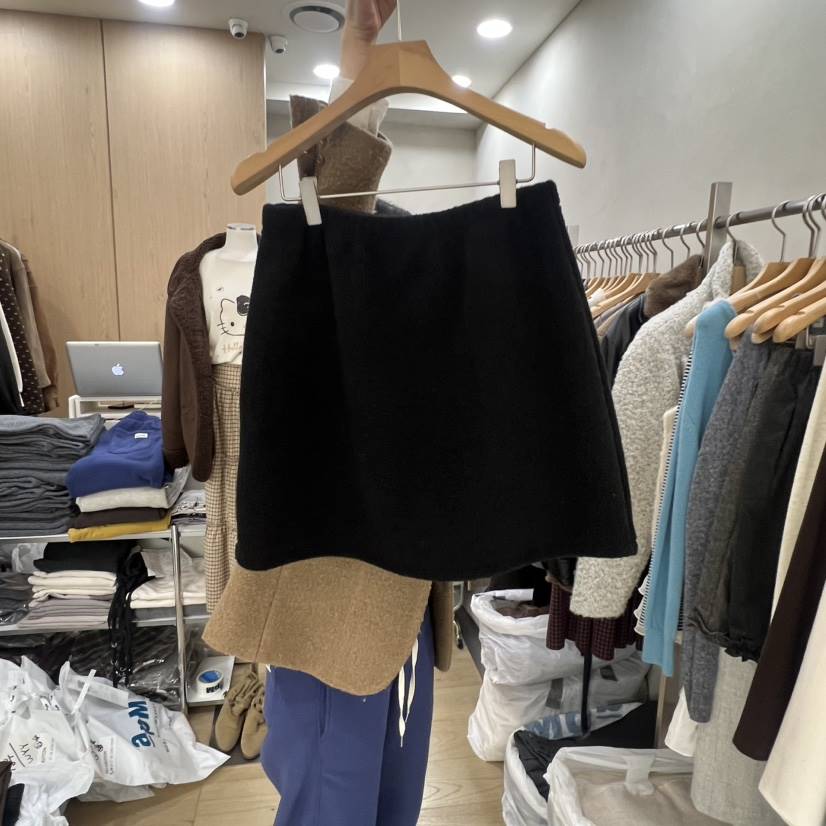 VILLABUTTON東大門㊣代購女士新款時尚職業真品25秋冬休閑短裙VILLABUTTON短裙