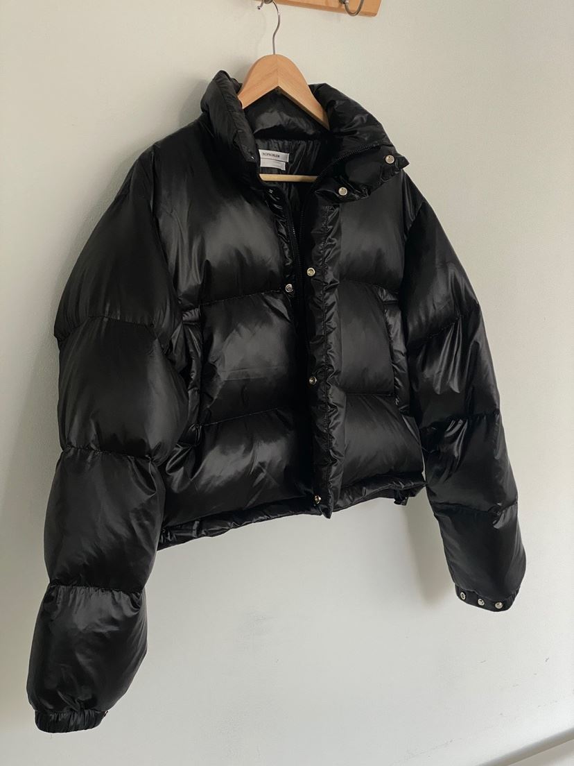 NOPROBLEM韓國代購㊣女士新款時尚休閑人氣短款棉服Sale鴨絨NOPROBLEM短款棉服