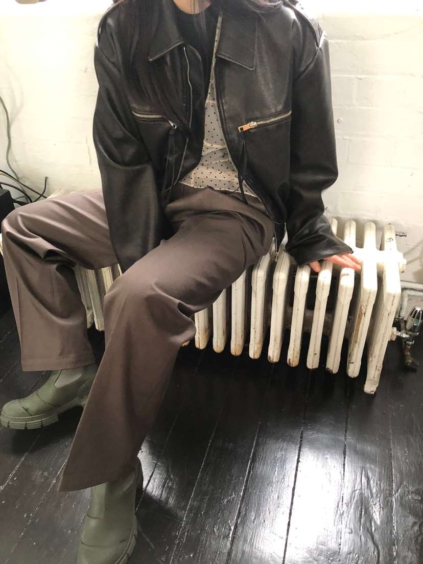 NOPROBLEM東大門㊣實拍女士新品熱賣時尚休閑人氣職業休閑褲NOPROBLEM休閑褲