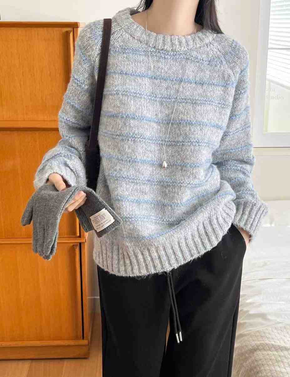 SALT.B韓國代購㊣女士新品人氣熱賣職業休閑真品25秋冬毛衣SALT.B毛衣