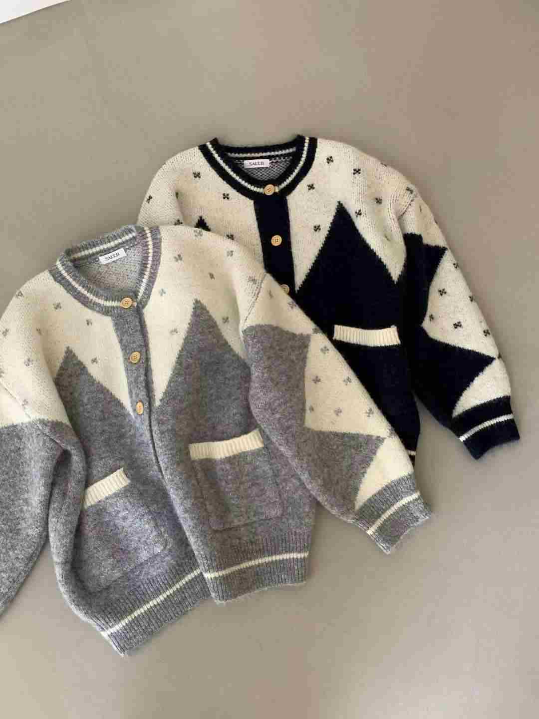 SALT.B韓國直郵㊣女裝新品時尚25秋冬休閑人氣推薦職業針織衫SALT.B針織衫