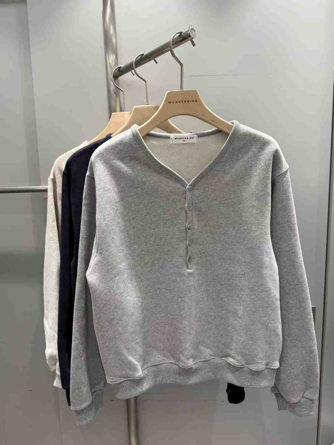 WUNDERKIND韓國代購㊣女裝新品休閑人氣真品時尚25秋冬衛衣WUNDERKIND衛衣