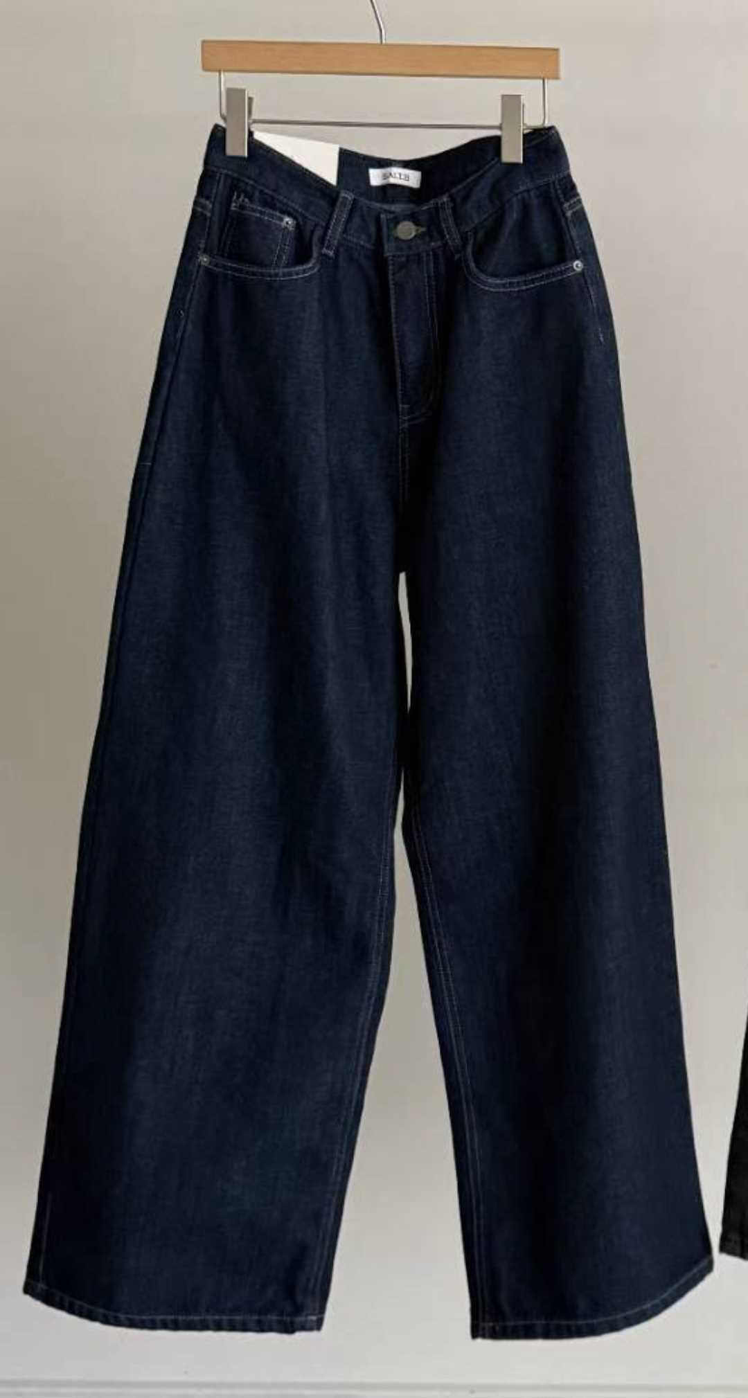 SALT.B東大門㊣代購女裝新品熱賣休閑25秋冬人氣真品牛仔褲SALT.B牛仔褲