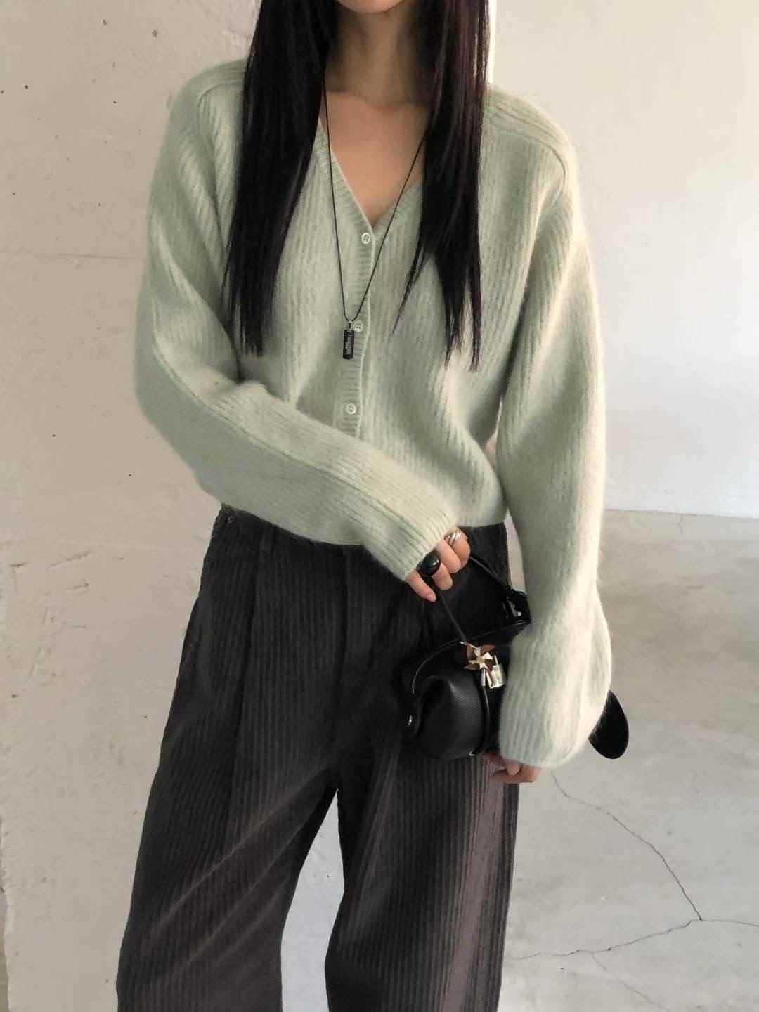 SALT.B韓國代購㊣女士新款25秋冬熱賣真品休閑時尚人氣針織衫SALT.B針織衫