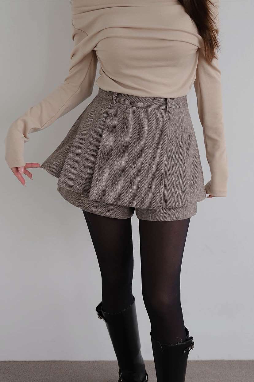 SLIT東大門㊣直郵女士新款推薦25秋冬職業熱賣休閑時尚裙褲SLIT裙褲