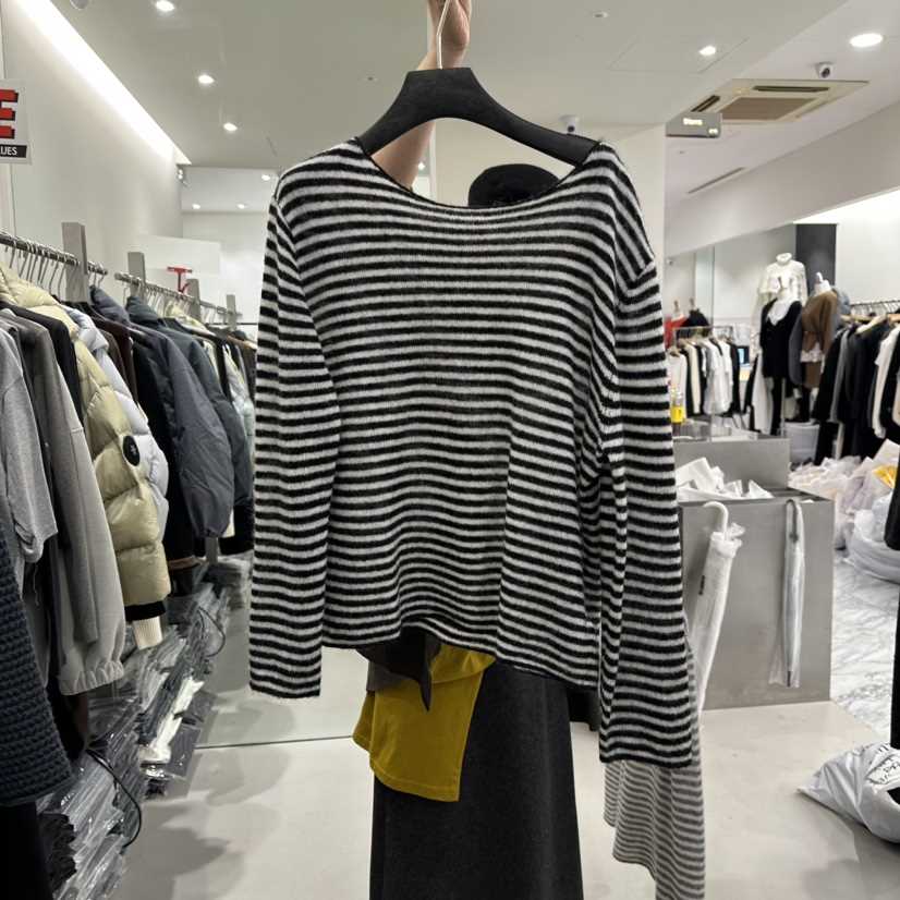 DIARRA東大門㊣代購女裝新品人氣熱賣休閑推薦25秋冬長袖T恤DIARRA長袖T恤