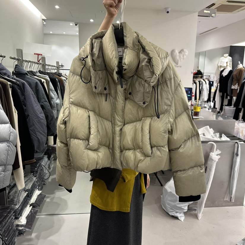 DIARRA東大門㊣代購女士新品時尚人氣職業25秋冬休閑短款棉服DIARRA短款棉服