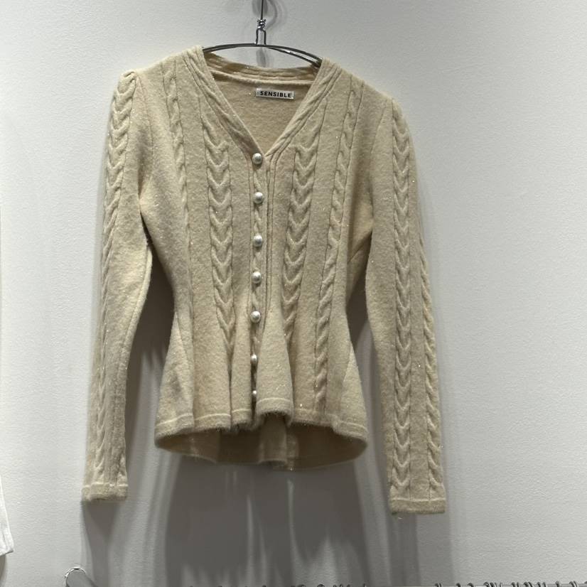 SENSIBLE-S韓國代購㊣女裝新品推薦休閑真品職業熱賣25秋冬毛衣SENSIBLE毛衣