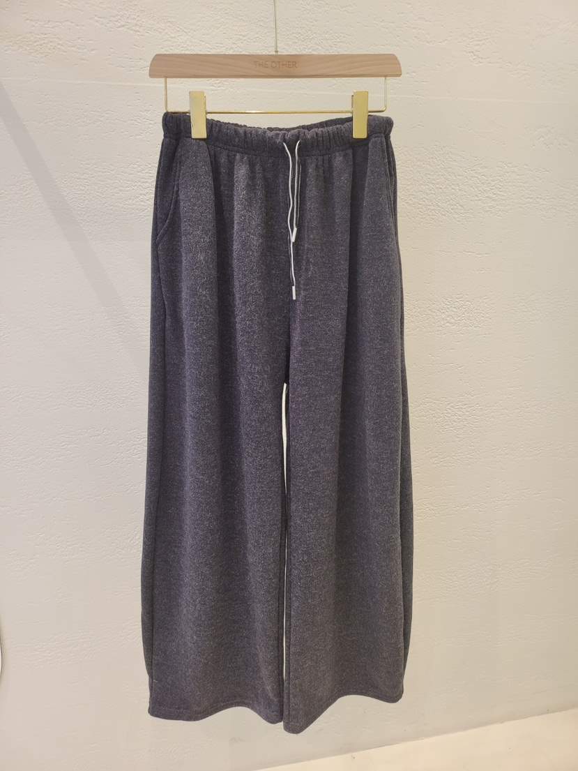 THE OTHER韓國直郵㊣女裝新款25秋冬職業人氣休閑褲針織褲THE OTHER休閑褲