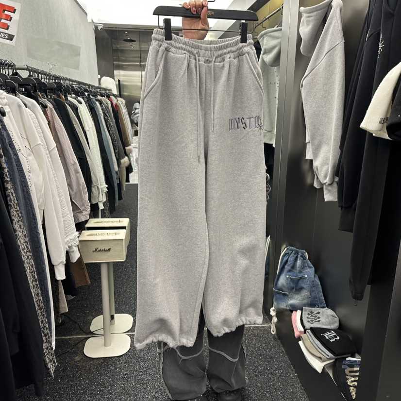 NUEUN韓國直郵㊣女士新品時尚休閑推薦職業休閑褲加絨皮褲羊皮NUEUN/SEEOT休閑褲