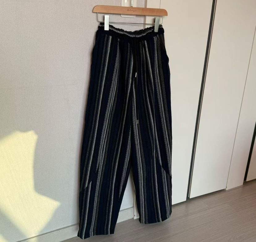 DOHWAJI東大門㊣實拍女士新款時尚熱賣職業休閑真品休閑褲條紋DOHWAJI休閑褲