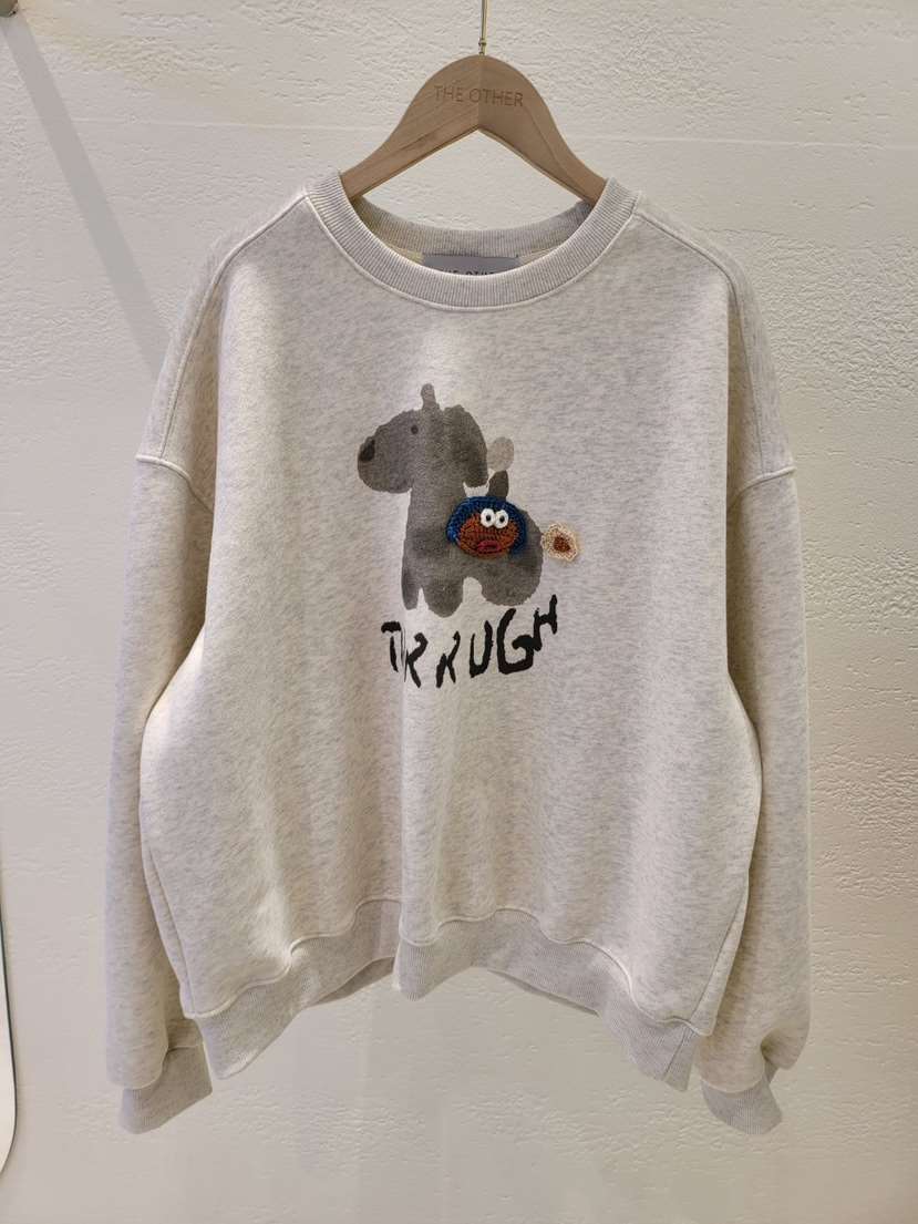 THE OTHER東大門㊣代購女士新品推薦25秋冬真品時尚衛衣抓絨THE OTHER衛衣