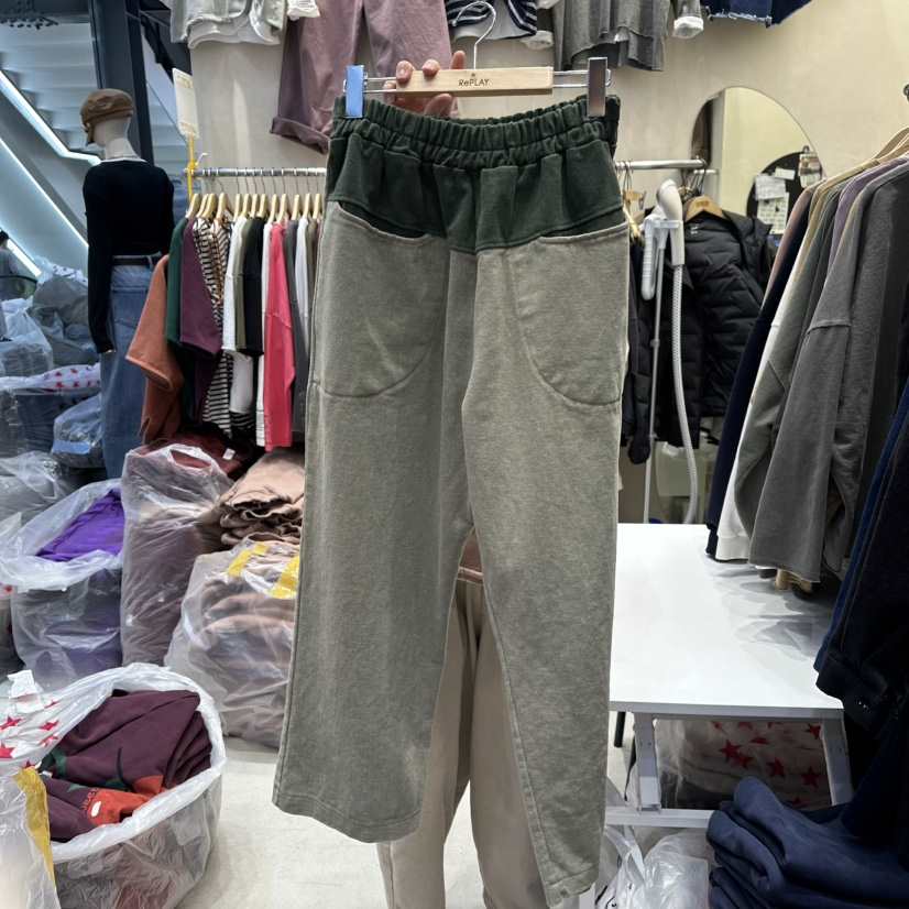 REPLAY東大門㊣直郵女裝新品熱賣25秋冬職業真品人氣休閑褲REPLAY休閑褲