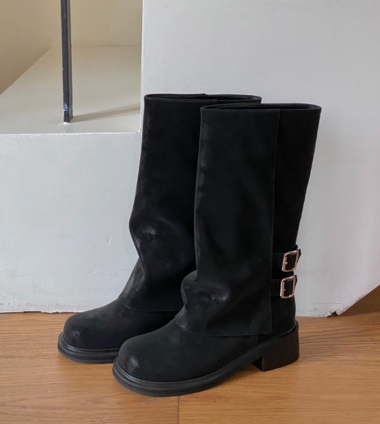 OPPA東大門㊣直郵女裝新品人氣休閑25秋冬時尚熱賣職業靴子OPPA靴子