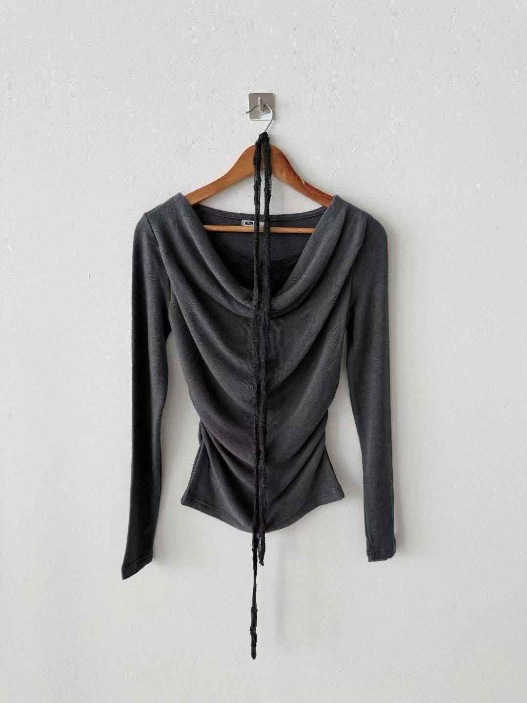 DOTNODI（無品牌標）東大門㊣代購女裝新品人氣時尚長袖T恤DOTNODI長袖T恤