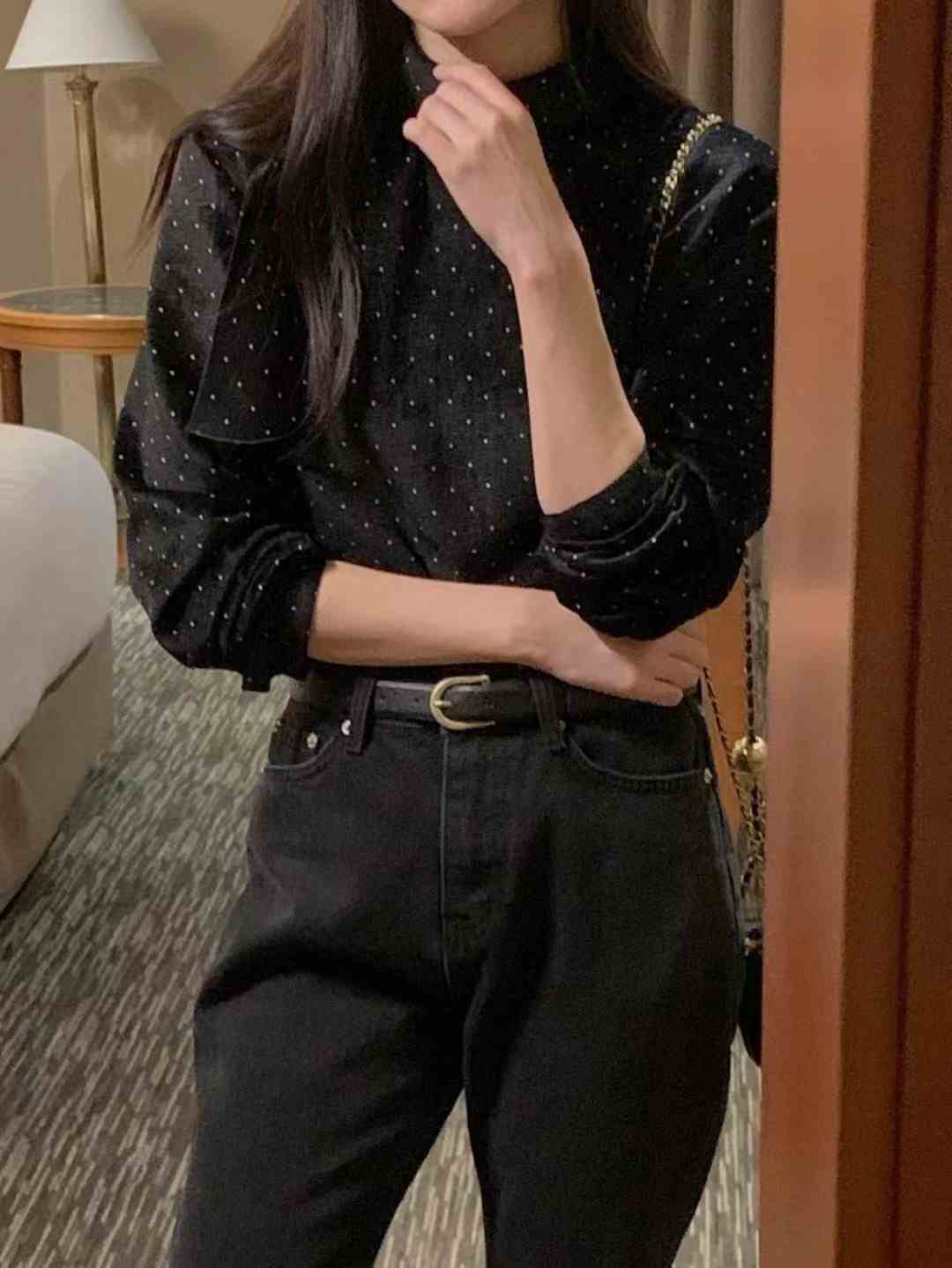 OSRO東大門㊣實拍女士新款熱賣推薦職業真品時尚襯衫蕾絲衫OSRO襯衫/蕾絲衫