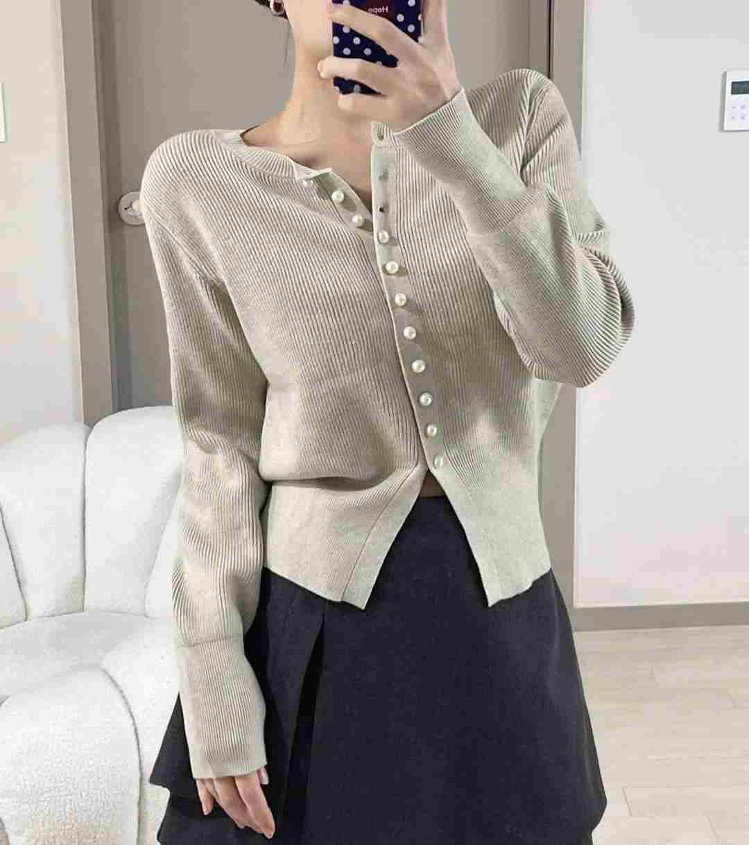 KITSCH韓國代購㊣女裝新品真品休閑推薦時尚25秋冬熱賣針織衫KITSCH針織衫