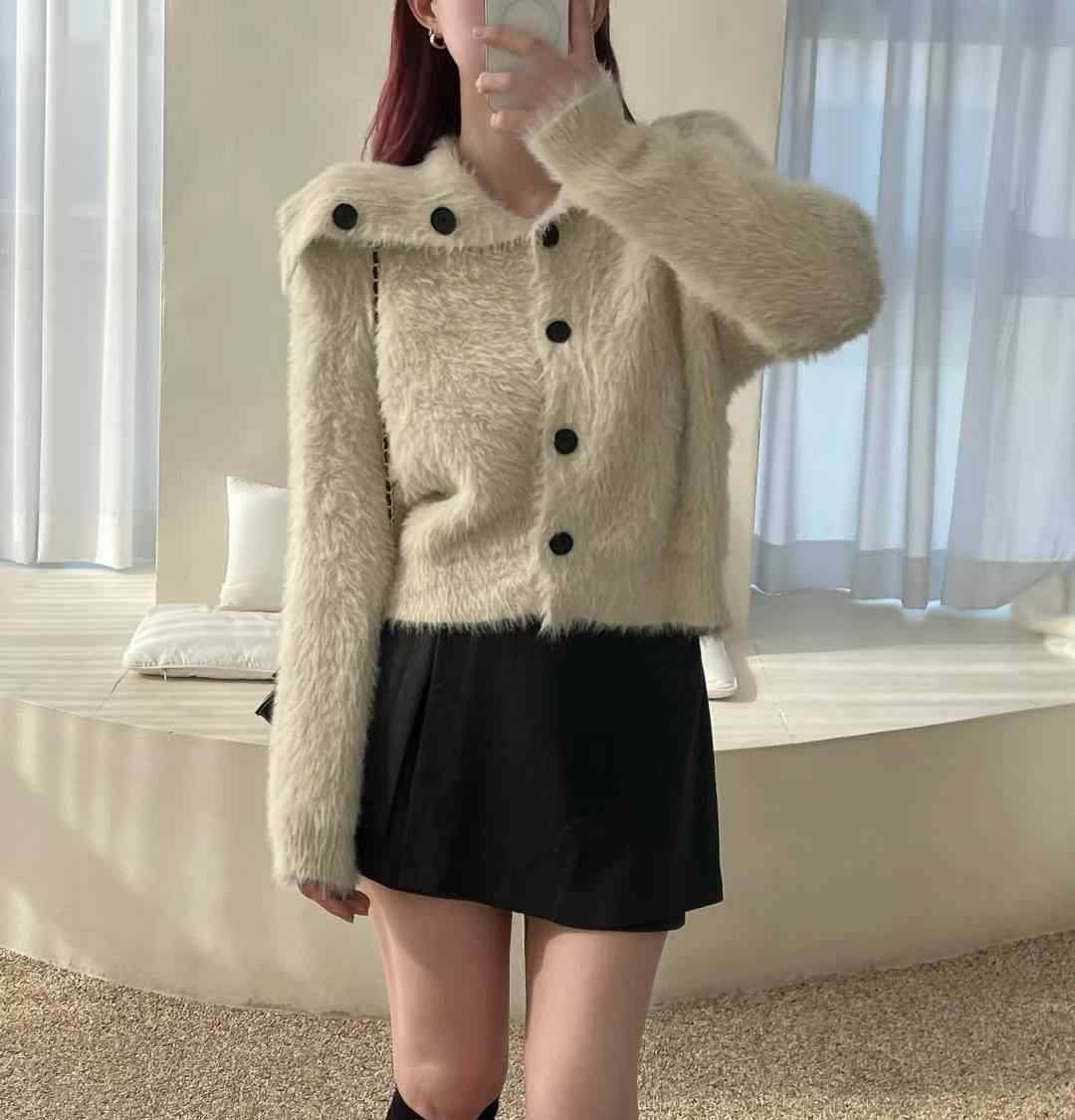 KITSCH韓國直郵㊣女士新款真品時尚人氣熱賣職業25秋冬針織衫KITSCH針織衫