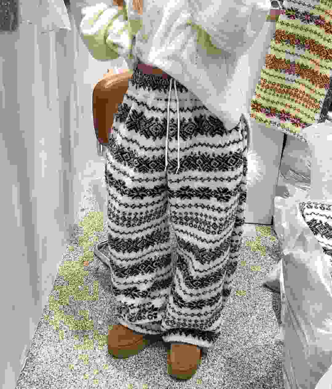 KITSCH東大門㊣代購女士新款真品推薦25秋冬熱賣時尚休閑褲KITSCH休閑褲