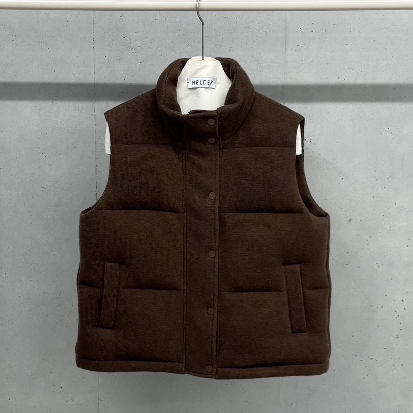 HELDER-P東大門㊣代購女士新品真品休閑職業25秋冬馬甲羊毛鵝絨HELDER馬甲