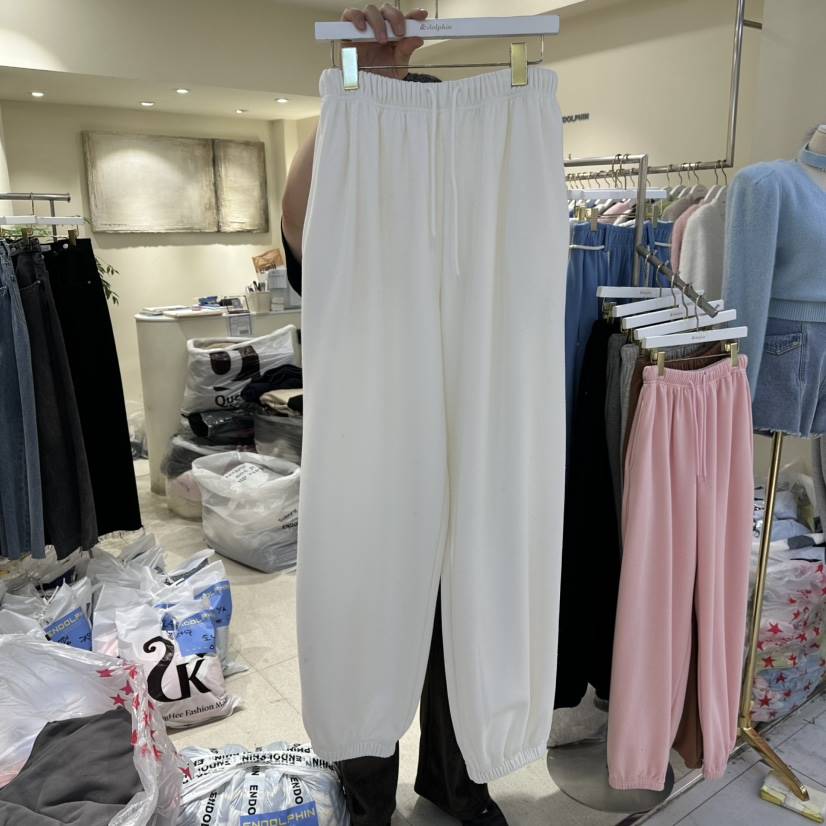 ENDOLPHIN東大門㊣直郵女士新品時尚休閑人氣休閑褲加絨貂皮ENDOLPHIN休閑褲