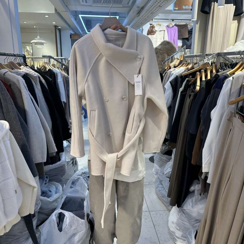 HARU-Q韓國直郵㊣女裝新品真品人氣推薦職業熱賣25秋冬短款大衣HARU-Q短款大衣