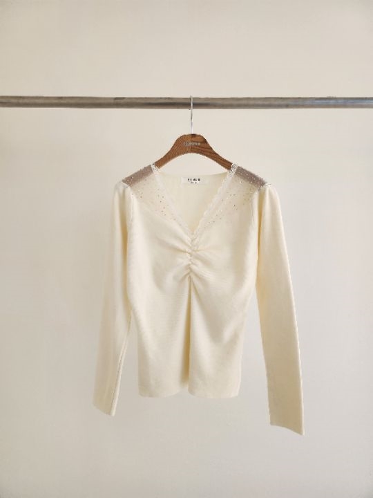 FEMME東大門㊣代購女士新款職業時尚休閑25秋冬推薦人氣針織衫FEMME針織衫