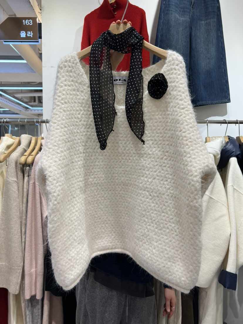 OLA東大門㊣直郵女裝新品職業熱賣人氣推薦時尚毛衣不含配飾mellor/OLA毛衣