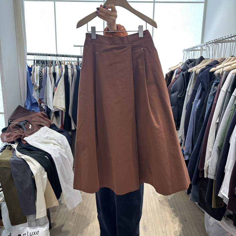 REVE-L東大門㊣直郵女士新款時尚職業25秋冬熱賣人氣推薦長裙REVE-L長裙