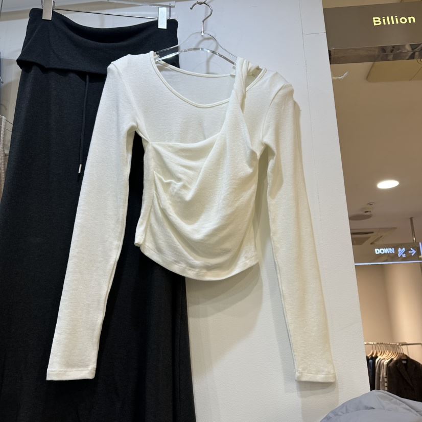 BILLION-L東大門㊣直郵女士新款職業時尚真品25秋冬長袖T恤BILLION-L長袖T恤
