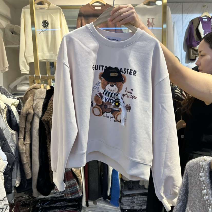 COCO HOLIC東大門㊣直郵女裝新品25秋冬時尚人氣真品熱賣衛衣COCO HOLIC衛衣