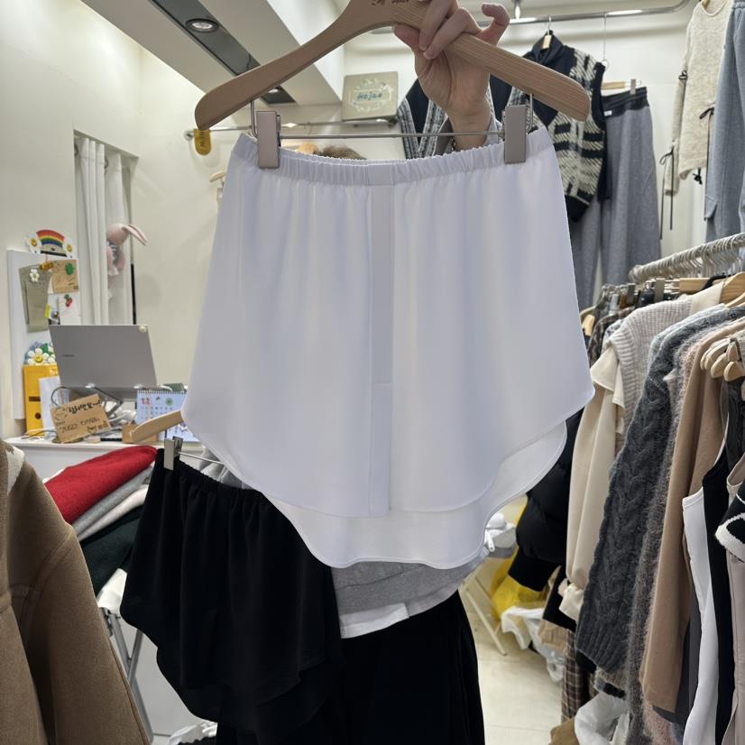 HOJAE東大門㊣代購女士新款職業推薦熱賣25秋冬真品時尚短裙MID-LEVEL JUMP短裙