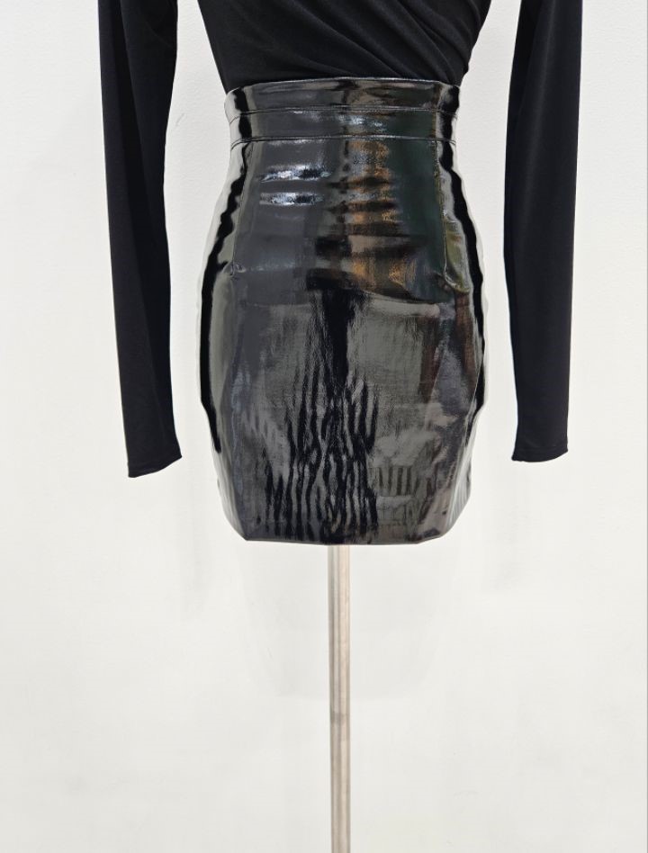 HIGH HEELS韓國代購㊣女裝新款人氣真品時尚休閑職業25秋冬短裙HIGH HEELS短裙