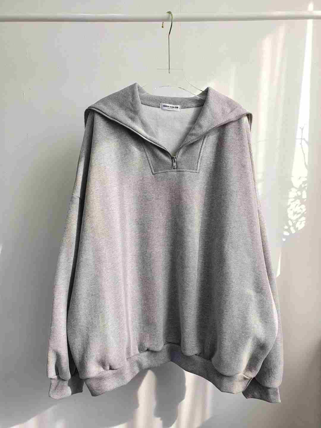 HIGH COLOR/NODI韓國代購㊣女裝新款25秋冬人氣休閑真品衛衣HIGH COLOR/NODI衛衣