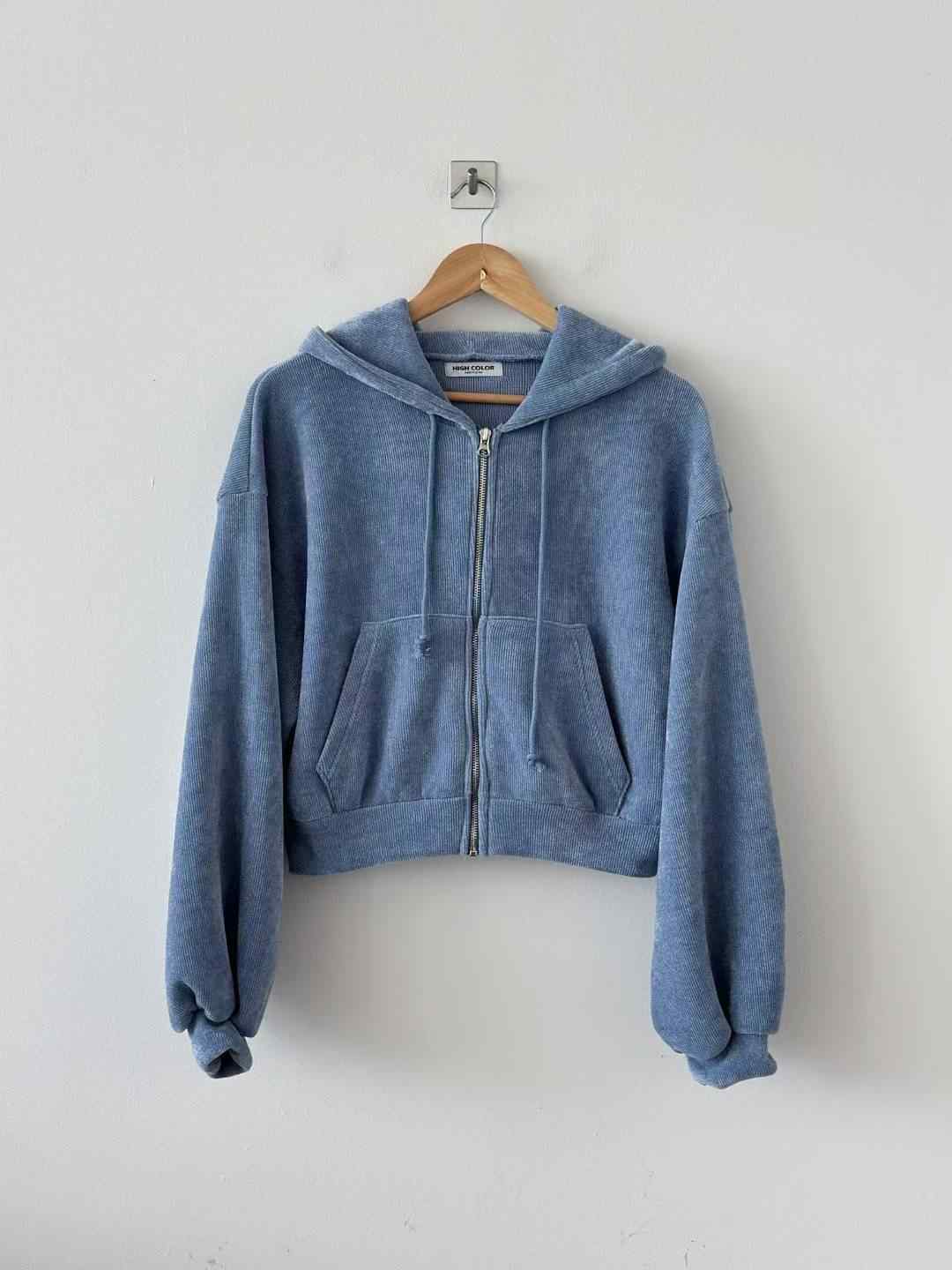 HIGH COLOR/NODI韓國直郵㊣女士新款休閑熱賣時尚25秋冬夾克HIGH COLOR/NODI夾克